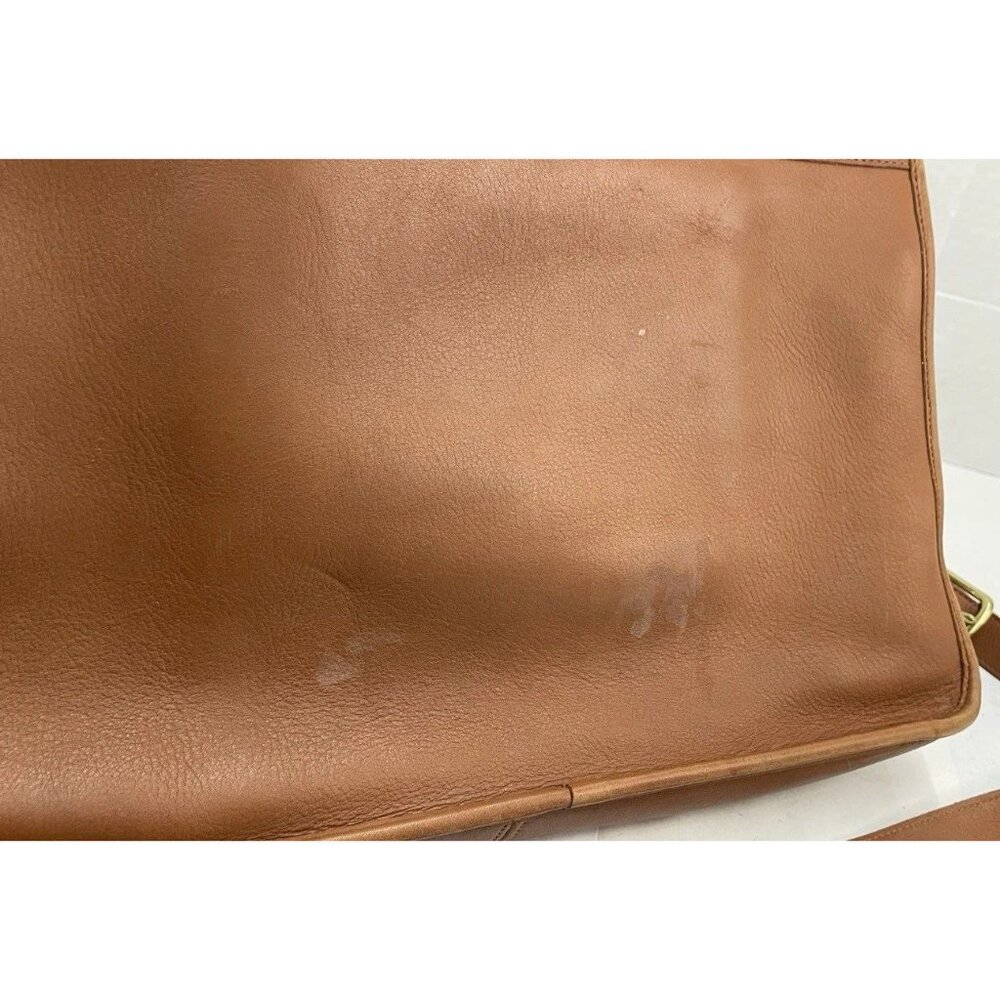 Coach Vtg Lexington British Tan Leather Briefcase Business‎ Case Office C9675 - Picture 14 of 14